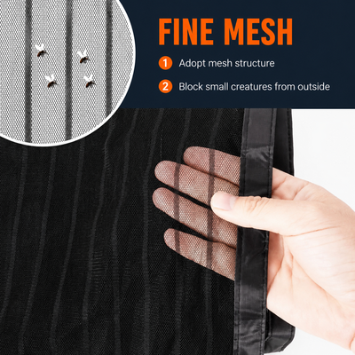Fieldstone IronMesh™ Heavy-Duty Magnetic Screen Door